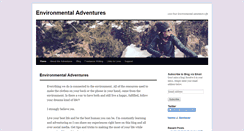 Desktop Screenshot of enviroadventures.com