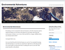 Tablet Screenshot of enviroadventures.com